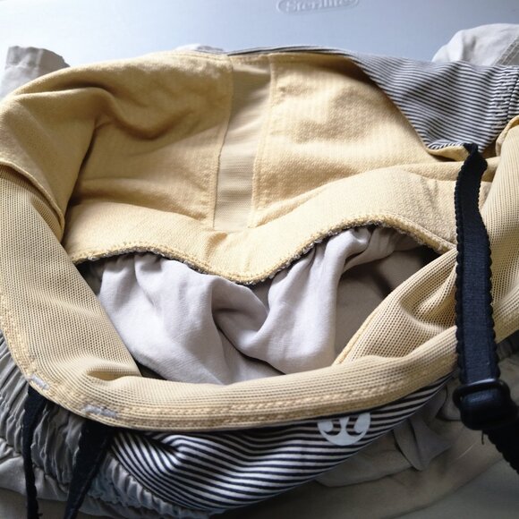 Lululemon Size 4 Spaghetti Strap Empire Waist Built In Bra Gray Tank Top Yoga - Picture 4 of 9